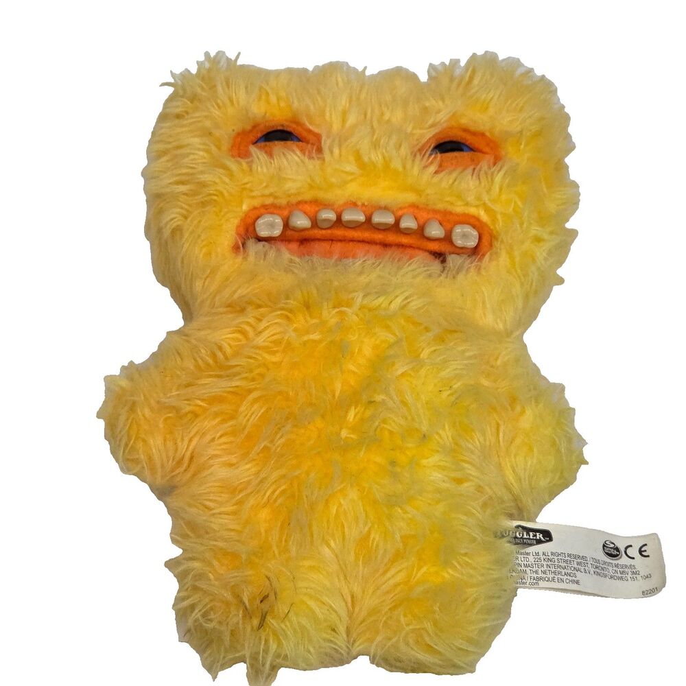 Retired - Fuggler Spin Master Yellow Mr. Buttons RARE 9"